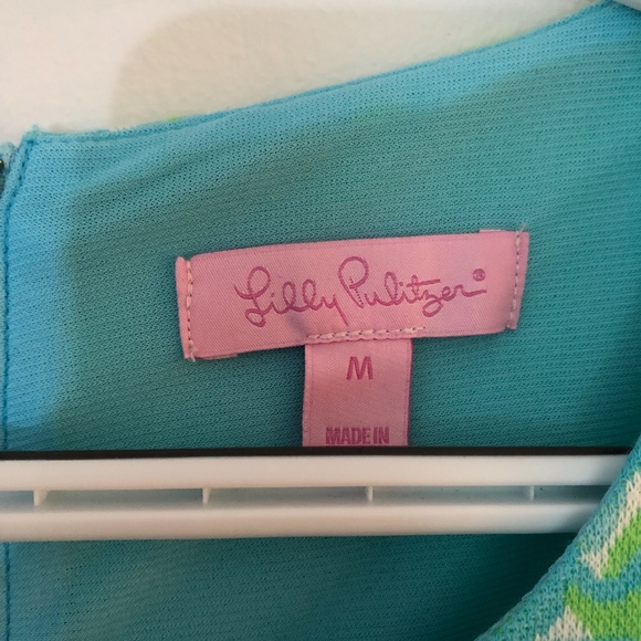 Lily Pulitzer Mini Dress With Gold Zipper - Picture 2 of 2